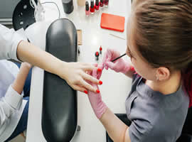 Database of 
Manicure centers in Spain